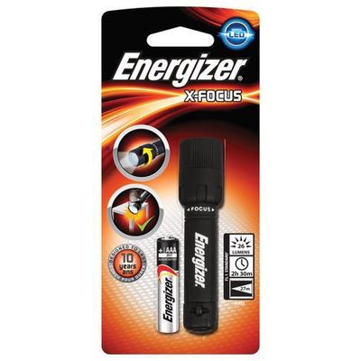 Energizer X-FOCUS LED-ficklampa (26 lumen)