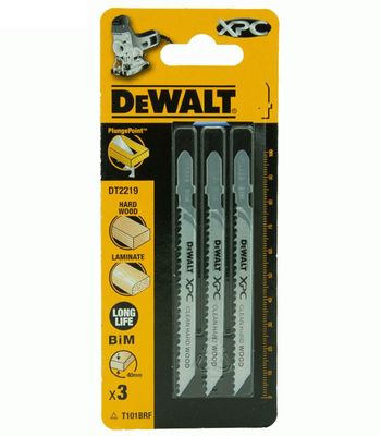 DeWalt DT2219 Sticksågsblad XPC 3-P (Laminat, Hårt trä)