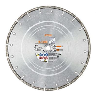 Stihl Diamantkapskiva D-G80 350mm/14" för Rörkapning