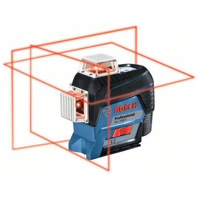 Bosch GLL 3-80 C Kors-/Linjelaser 3x360°