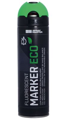 Spray Master Markeringsfärg ECO II FLUOR GRÖN 500ml