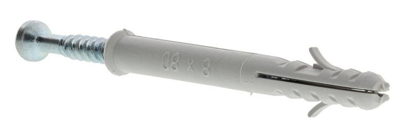 Adjufix Plugg & skruv betong/massivtegel 8x60 (100st)