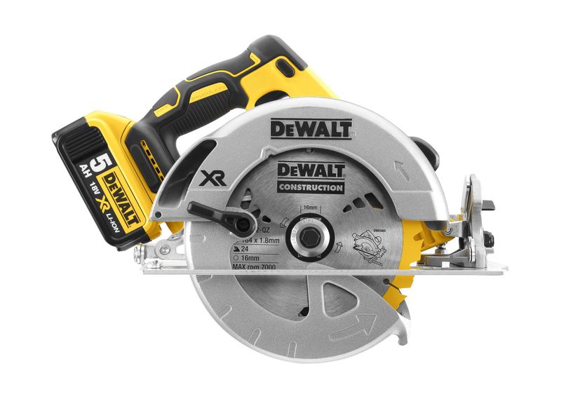 DeWalt DCS570P2 Cirkelsåg 18V XR 184mm (2x5,0ah)