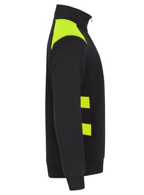 CLIQUE Ambition Half Zip Svart/Gul