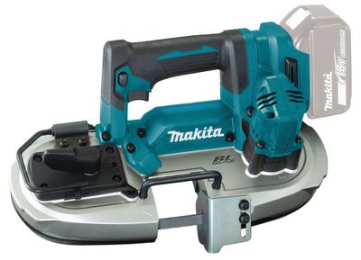 Makita DPB184Z bandsåg LXT 18V 51mm 0-3.2 m/s (utan batterier)