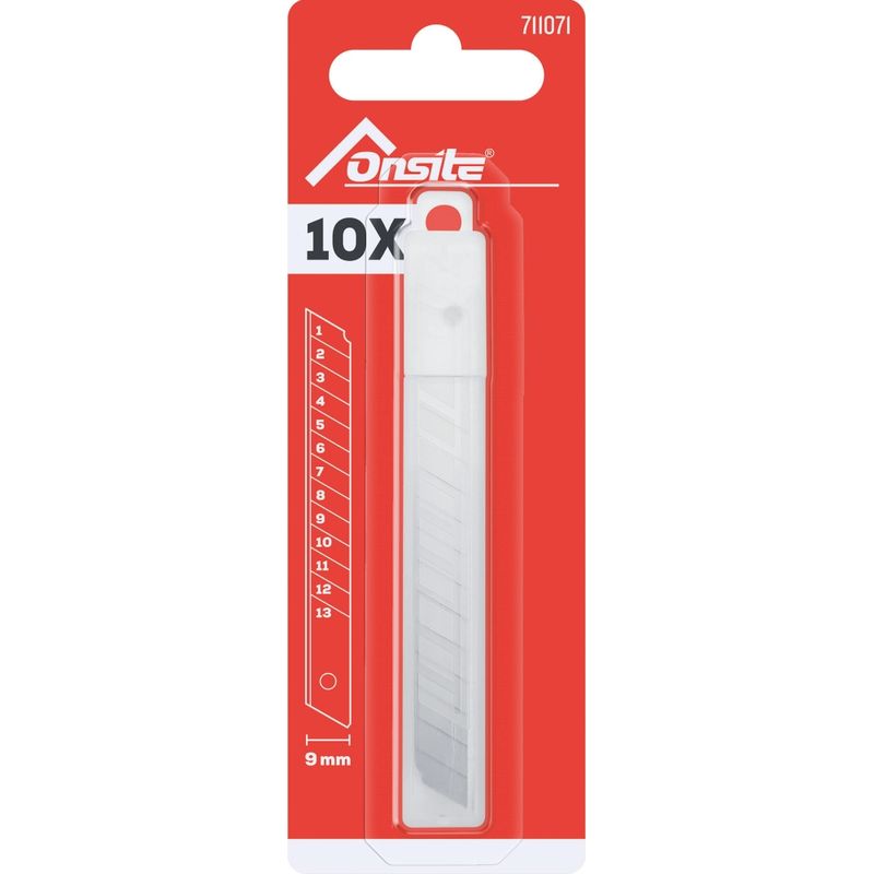 Onsite Brytblad 9 mm (10-pack)