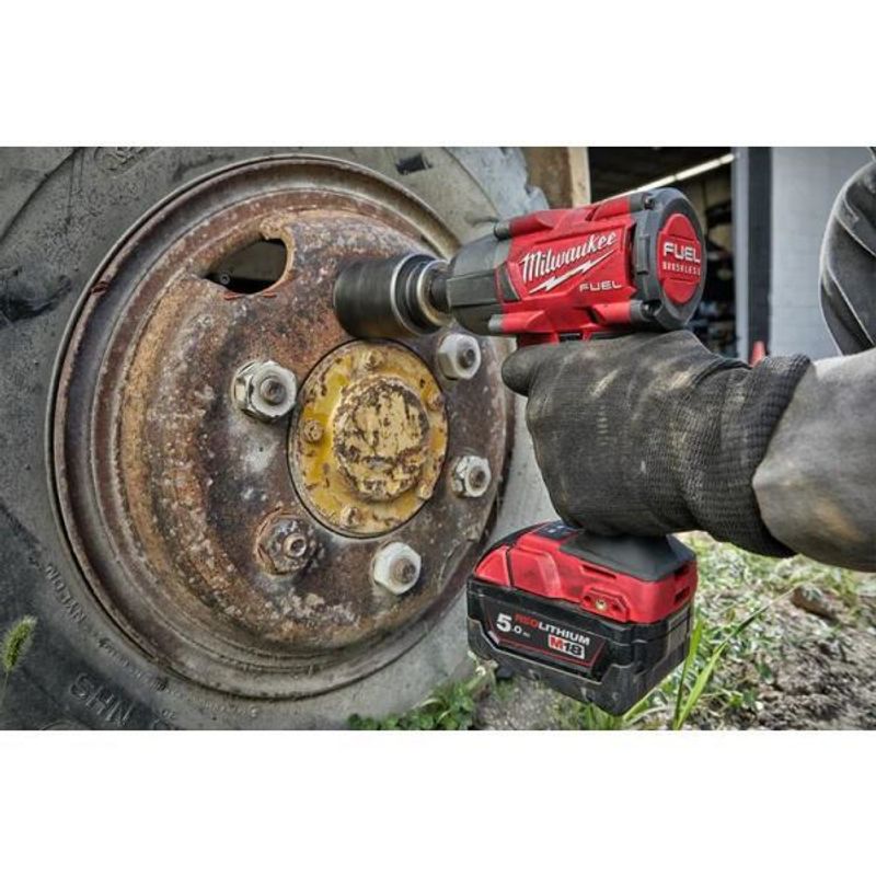 Milwaukee M18 FMTIW2F12-502X Mutterdragare 18V 1/2" (2x5,0ah)