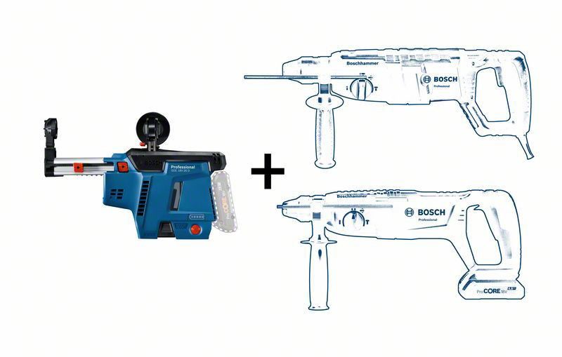 Bosch GDE 18V-26 för dammfri Borrning