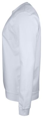 Jobman 5120 Rundhalsad Sweatshirt Vit