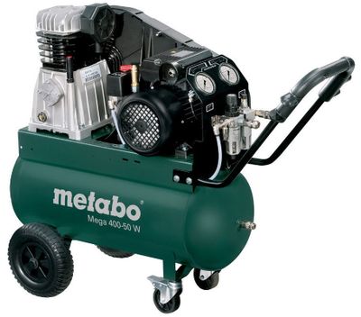 Metabo MEGA 400-50W Kompressor 400 l/min, 50L Tank, 10 Bar