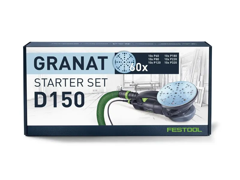 Festool Slippapper Granat D150 GR-Set