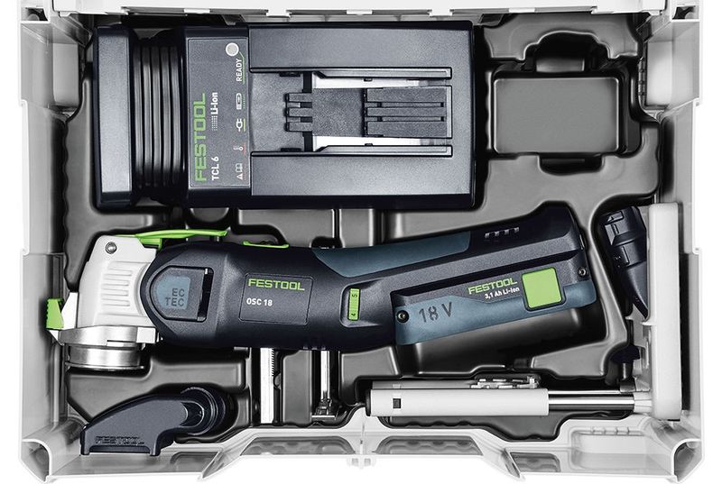 Festool OSC 18 Li EI-Set Multiverktyg 18V (1x4,0ah)