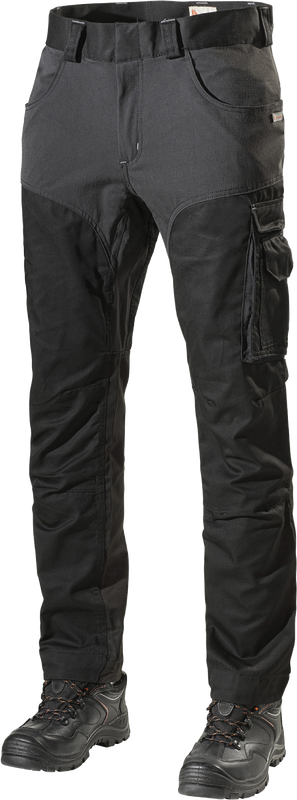 L.Brador 1845PB Servicebyxa Svart m. Stretch C46