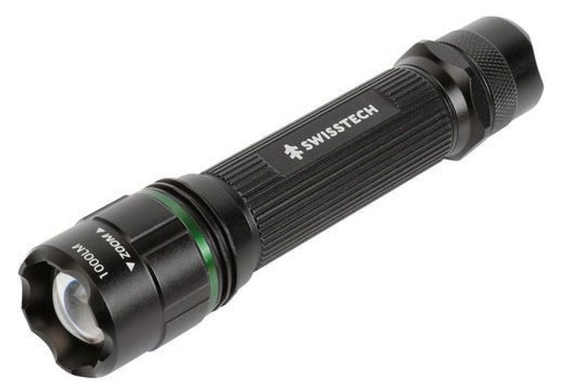 Swisstech Magdalena ficklampa med zoom 1000 lumen