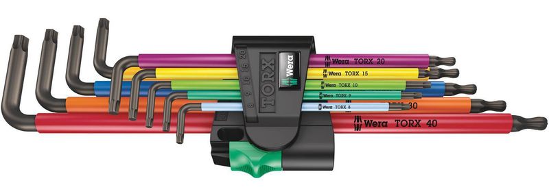 Wera Torxnyckelsats 967/9 TX XL