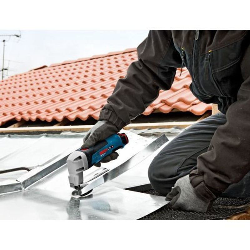 Bosch GSC 12V-13 Plåtsax Batteridriven C&G (Utan batterier)