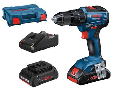 Bosch GSR 18V-55 Borr-/Skruvdragare 18V ProCORE (2x4,0ah)