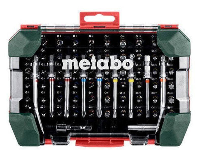 Metabo Bitssats med Korta & Långa bits (71-delar)