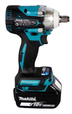 Makita DTW300T Mutterdragare LXT® 1/2" 330Nm (1x1,5Ah)