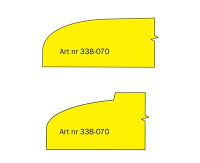 Cobolt Ellipsprofilfräs D=70 L=18 S=12