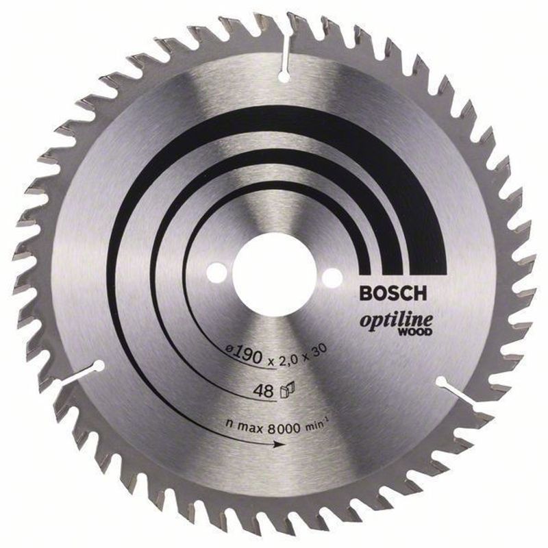 Bosch Sågklinga 190mm 48T (Fina snitt)