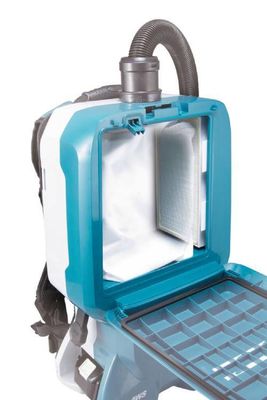 Makita DVC665ZU Ryggburen Dammsugare LXT® 110 mbar 6L (utan batteri)