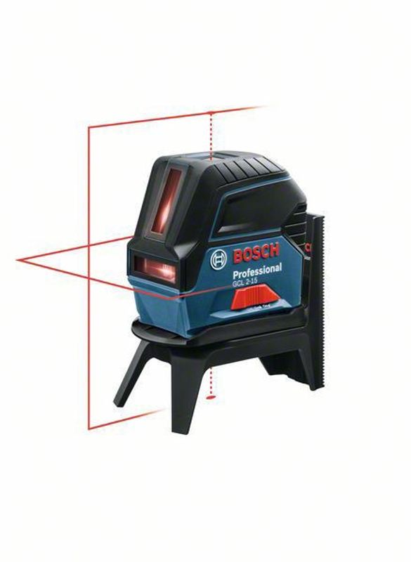Bosch GCL 2-15 Kors-/Linjelaser med väggfäst