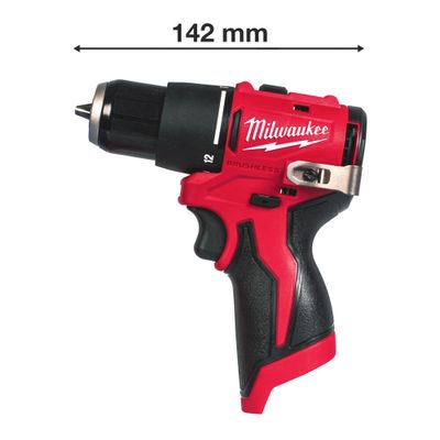 Milwaukee M12 BLPDRC-0 Slagborrmaskin 12V (utan batterier)