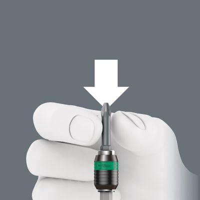Wera 889/4/1K Bitshållare Rapidiator med snabbfäste