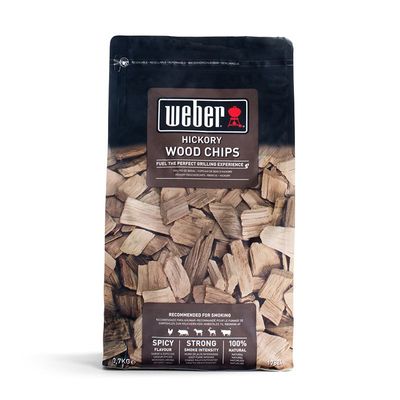 Weber Rökflis Chips med Hickorysmak (0,7kg)