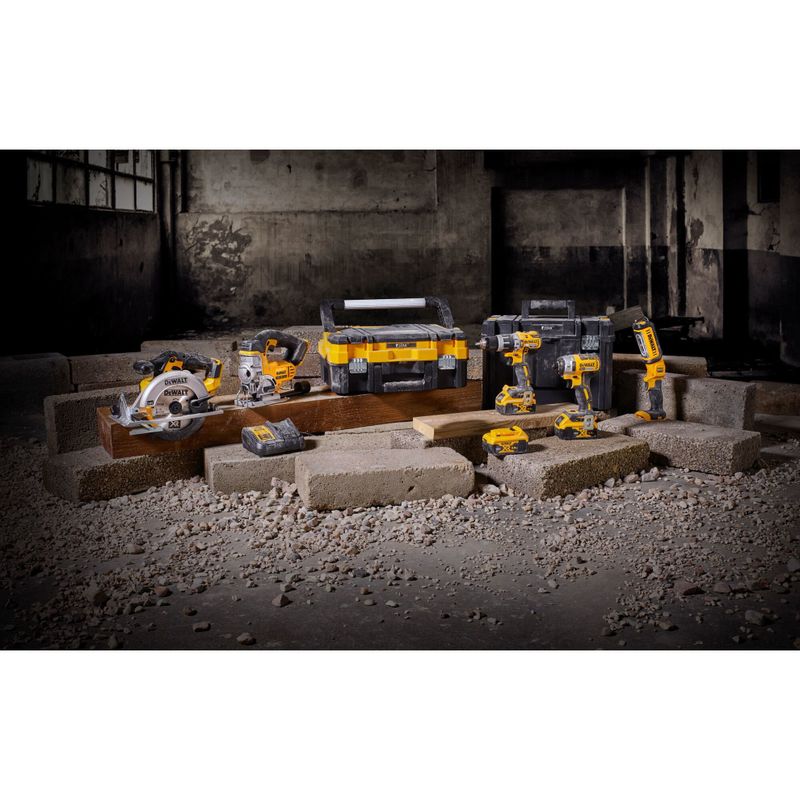 DeWalt DCK551P3T Verktygspaket 18V XR - DCD796,DCF899,DCH273,DCG405,DCS570,DCS367