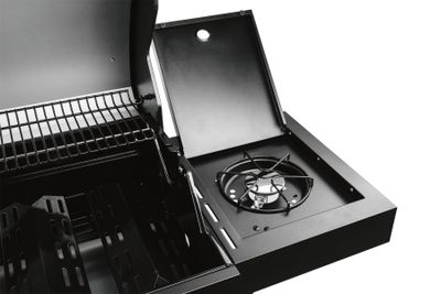 Landmann Cool Black Classic 4.1 gasolgrill med kokplatta