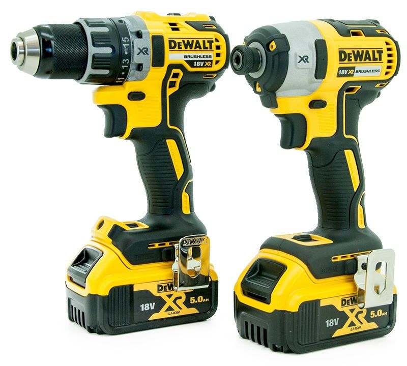 DeWalt DCK268P2T Combokit 18V XR DCD791+DCF887 (2x5,0ah)