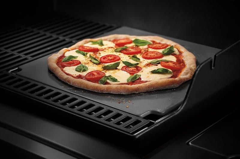 Weber 7681 Crafted Glaserad Pizzasten 1x41x41cm