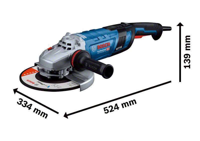 Bosch GWS 30-230 PB Vinkelslip 2800W 230mm
