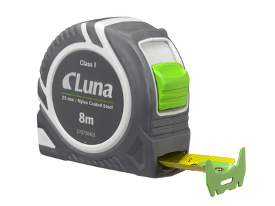 Luna LPL Måttband Push Lock 8m