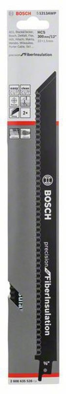 Bosch S1213AWP Tigersågblad 300mm för Isoleringsmaterial 2-P
