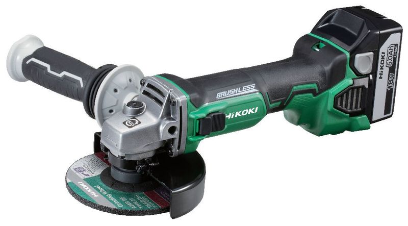 HiKOKI G18DBVL Vinkelslip 125mm HCS 18V (2x5,0ah)