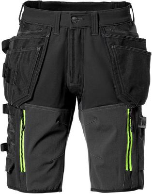 Fristads Hantverkarshorts stretch 2567 STP Svart