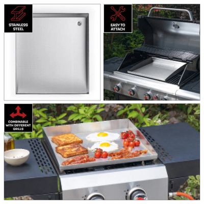 Landmann Stekbord plancha 40x39cm Stainless steel