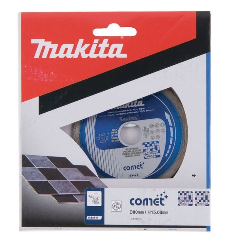 Makita B-13063 Comet Turbo 80x15mm