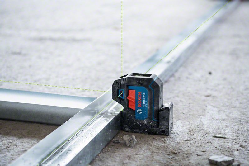 Bosch GPL 5 G Punktlaser Grön 5-punkts