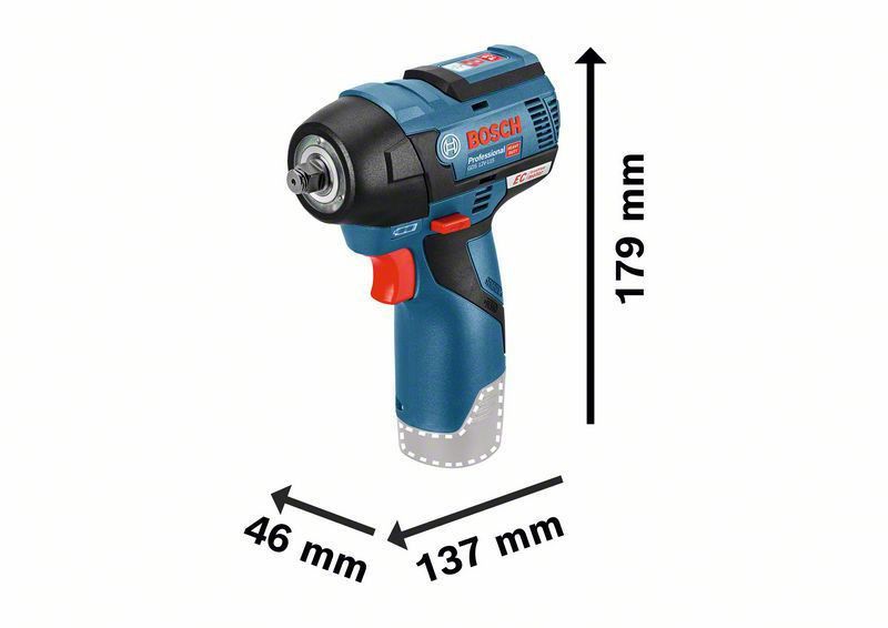 Bosch GDS 12V-115 Mutterdragare 3/4" 12V C&G (Naken)
