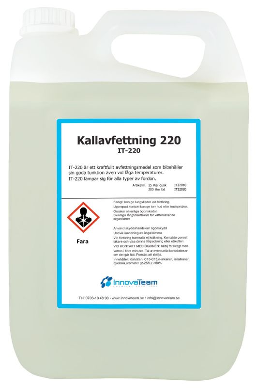 Kallavfettning 220 5 L