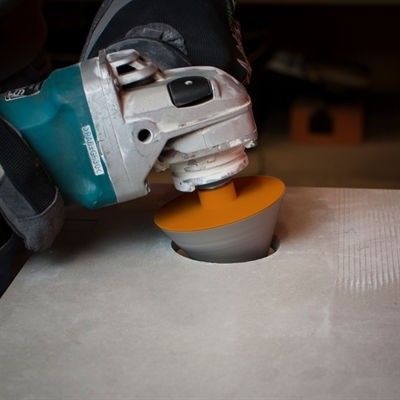 Tebo Diamantfräs konisk Granito Dry 3-75mm