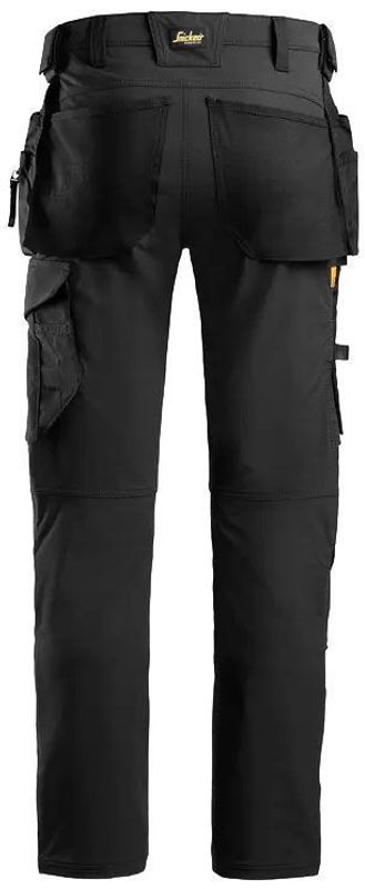Snickers 6271 Arbetsbyxa stretch AllroundWork HP Svart