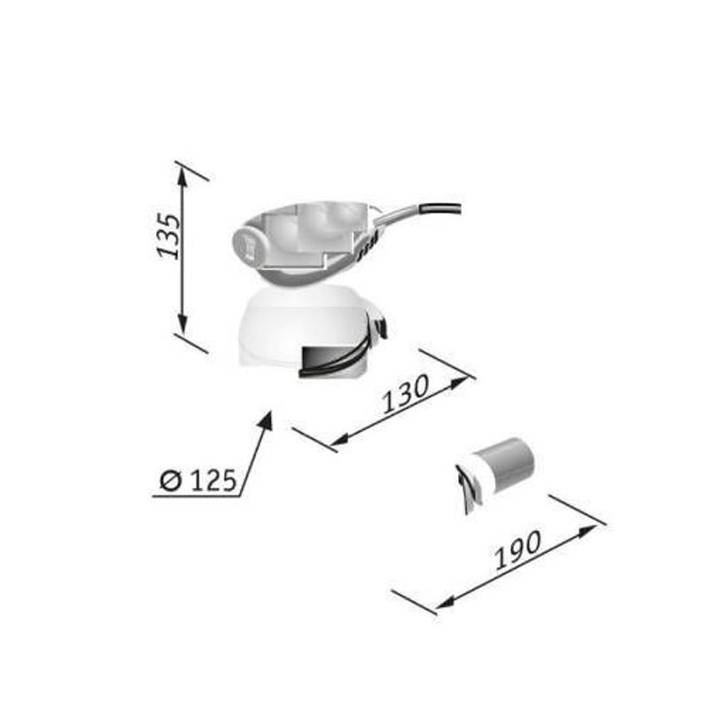 Flex XS713 Excenterslip 230W (125mm)