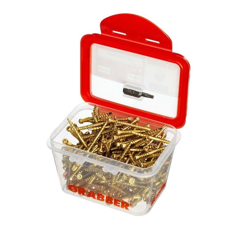 GRABBER LISTSKRUV 3,3X35 200 ST GULKROM