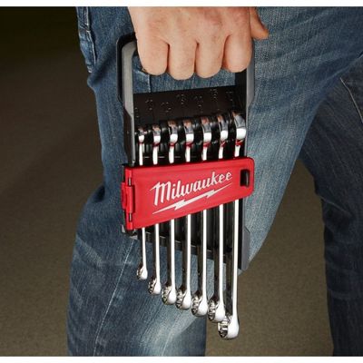 Milwaukee U-Ringnyckelsats 10-17mm 7-delar