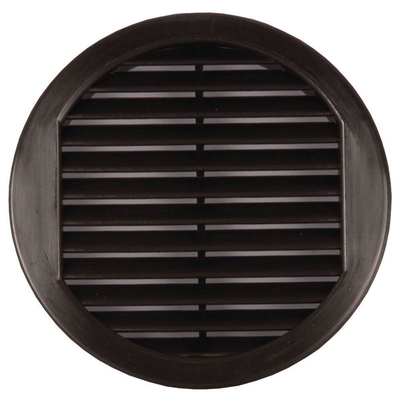 Fresh Ventilgaller Skåp D80mm 2st Svart